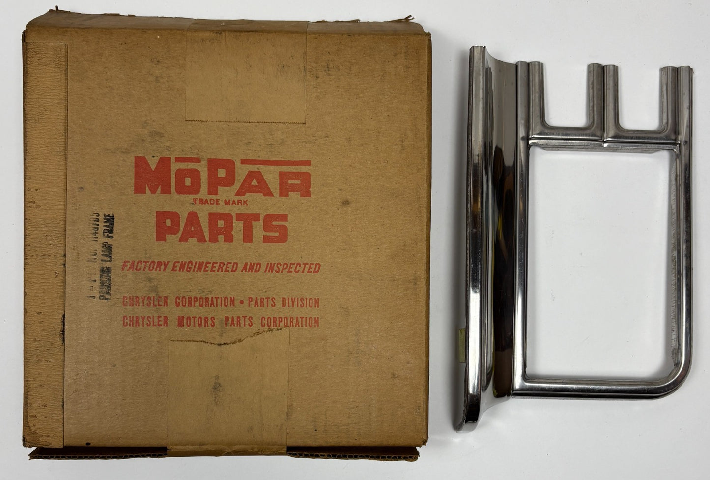New Old Stock Left Park Lamp Bezel for 1946-48 Dodge Models Mopar #1148785