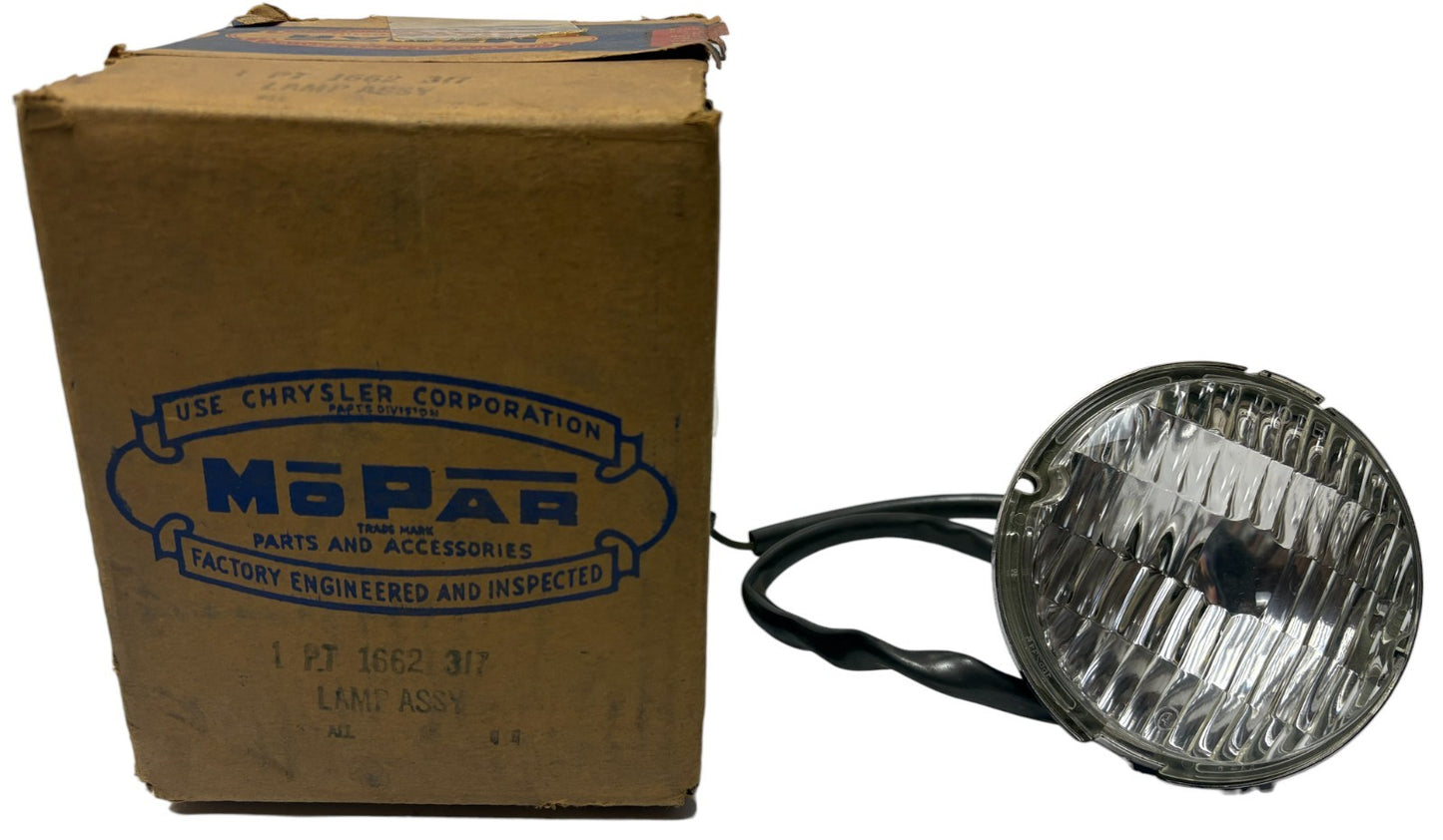 New Old Stock Parking Light Assembly for 1957 Dodge Truck Models #1662317