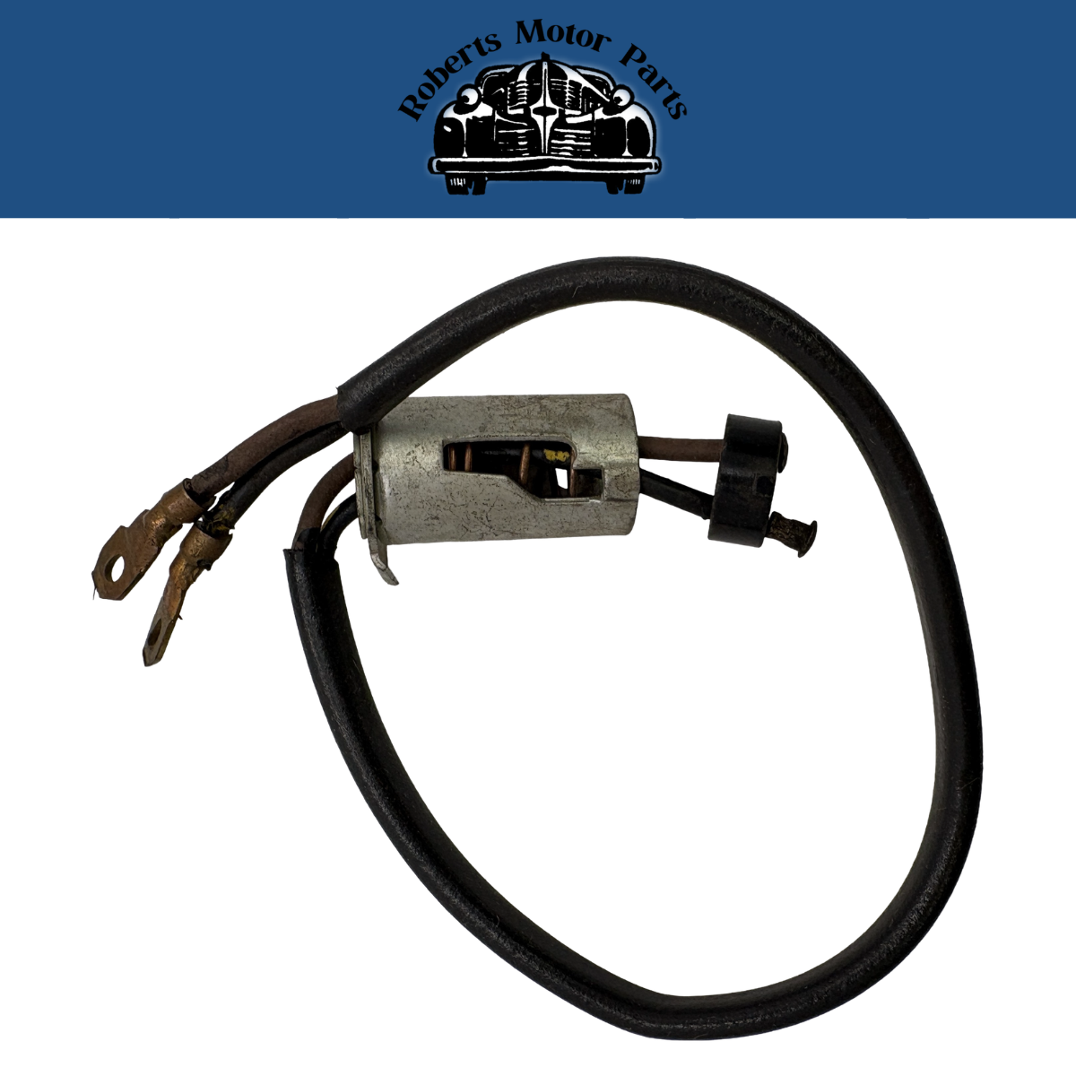 New Old Stock Tail & Stop Lamp Cable w/Socket 1955 Chrysler Imperial #1594341
