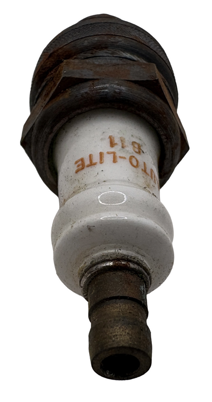 New Old Stock Auto-Lite Spark Plug 18mm B-11