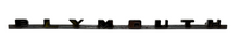 New Old Stock Glove Box Nameplate for 1949-52 Plymouth Models #1249248