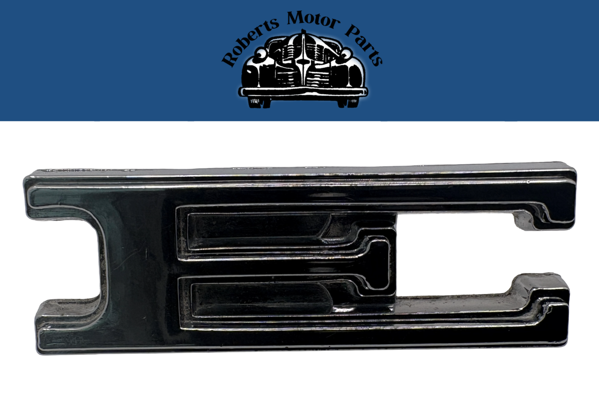 New Old Stock Front Hood Letter E Emblem For 1965-66 Dodge Coronet #2417829