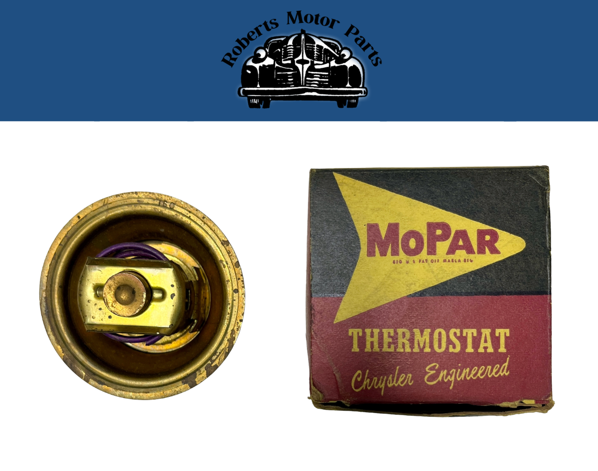New Old Stock Thermostat 160 Degree For 1953-1956 Dodge V8 Mopar #1734957