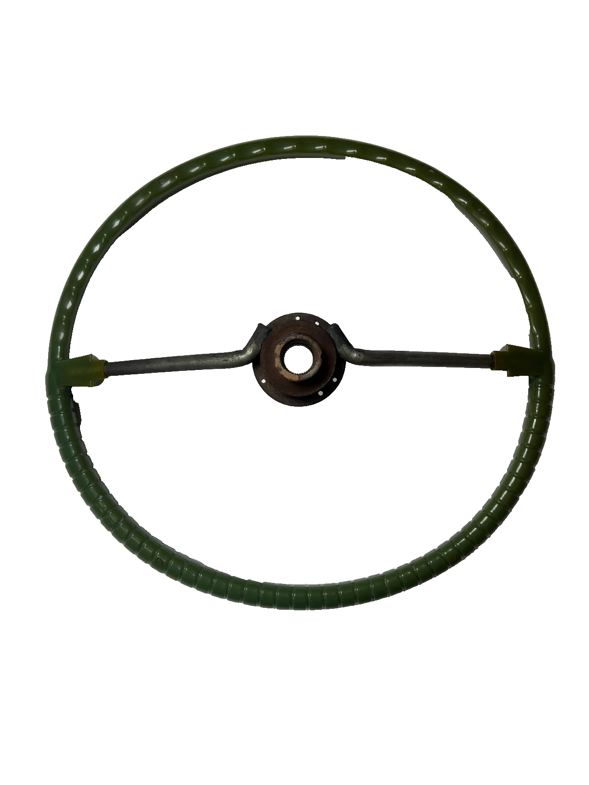 New Old Stock Green Steering Wheel for 1960 Plymouth Models #1946562