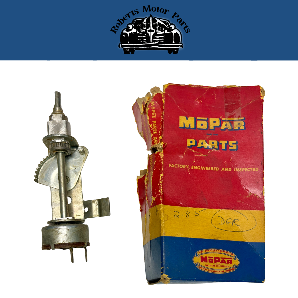 New Old Stock Switch for 1957-58 Plymouth Belvedere Fury Savoy Mopar #1880721