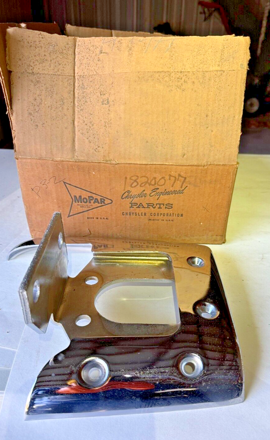 NOS LH Bumper Guard for 1958 Desoto Adventurer Fireflite Firedome 1820077