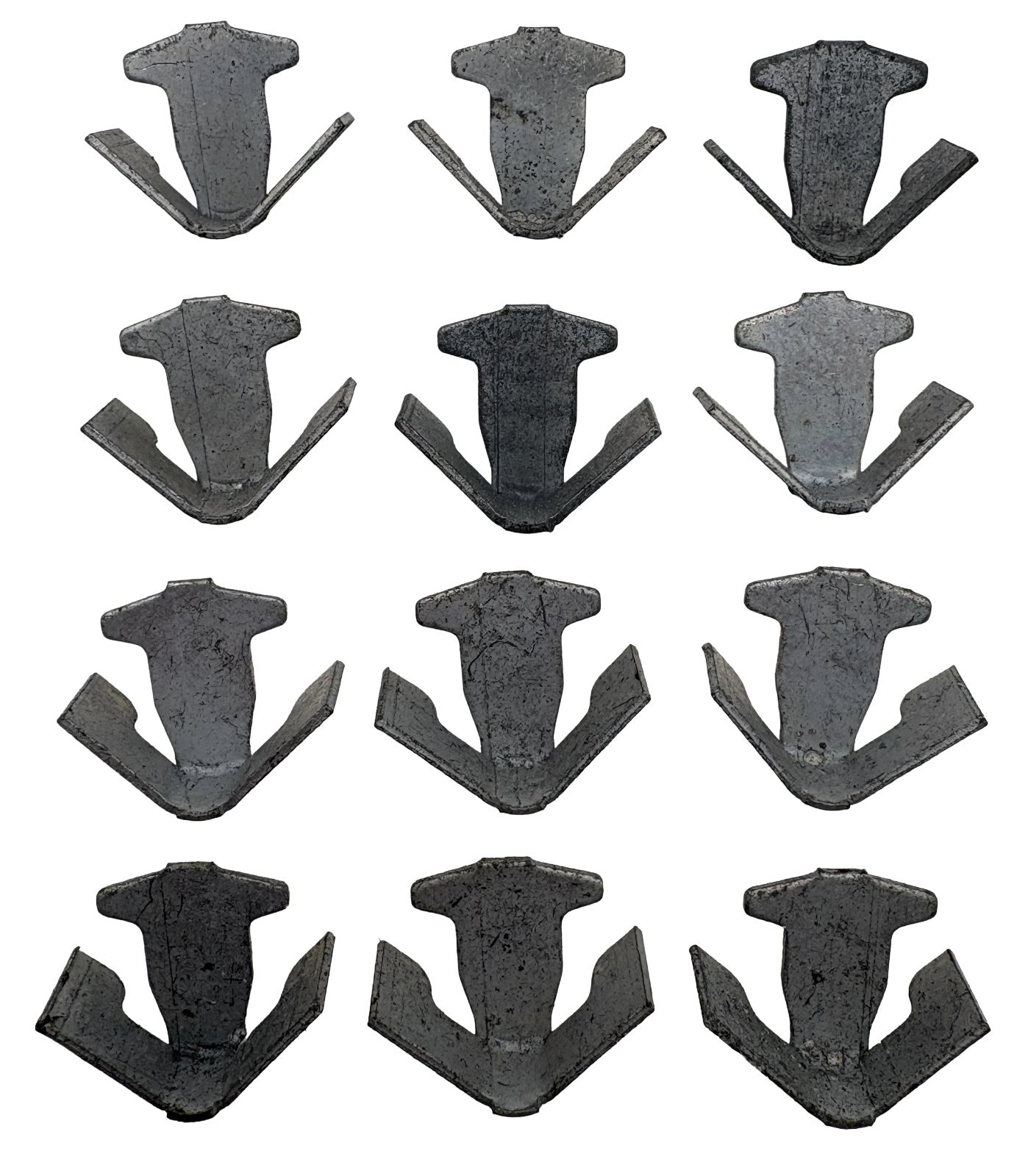 New Old Stock 12 Fender Moulding End Clip Set For 1942 Chrysler Models #974830