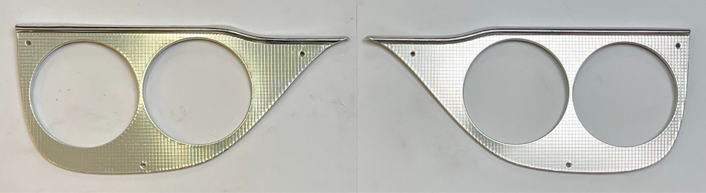 New Old Stock Head Lamp Bezels for 1958 Models Mopar #1832076 & #1832077