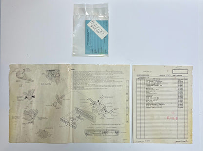 New Old Stock A/C Field Instillation Package for 1974 Models Mopar #3879310