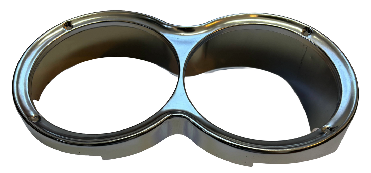 New Old Stock Right Dual Headlamp Bezel Door For 1958 Plymouth Models #1832016