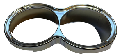New Old Stock Right Dual Headlamp Bezel Door For 1958 Plymouth Models #1832016