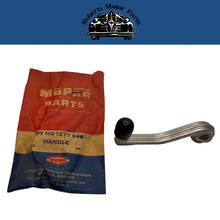 New Old Stock Window Handle w/ Black Knob For 1937-1950 Mopar Models #1277048
