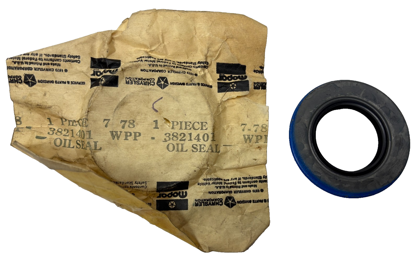 New Old Stock Transfer Case Front Oil Seal for 1974-78 Dodge Truck 4x4 #3821401