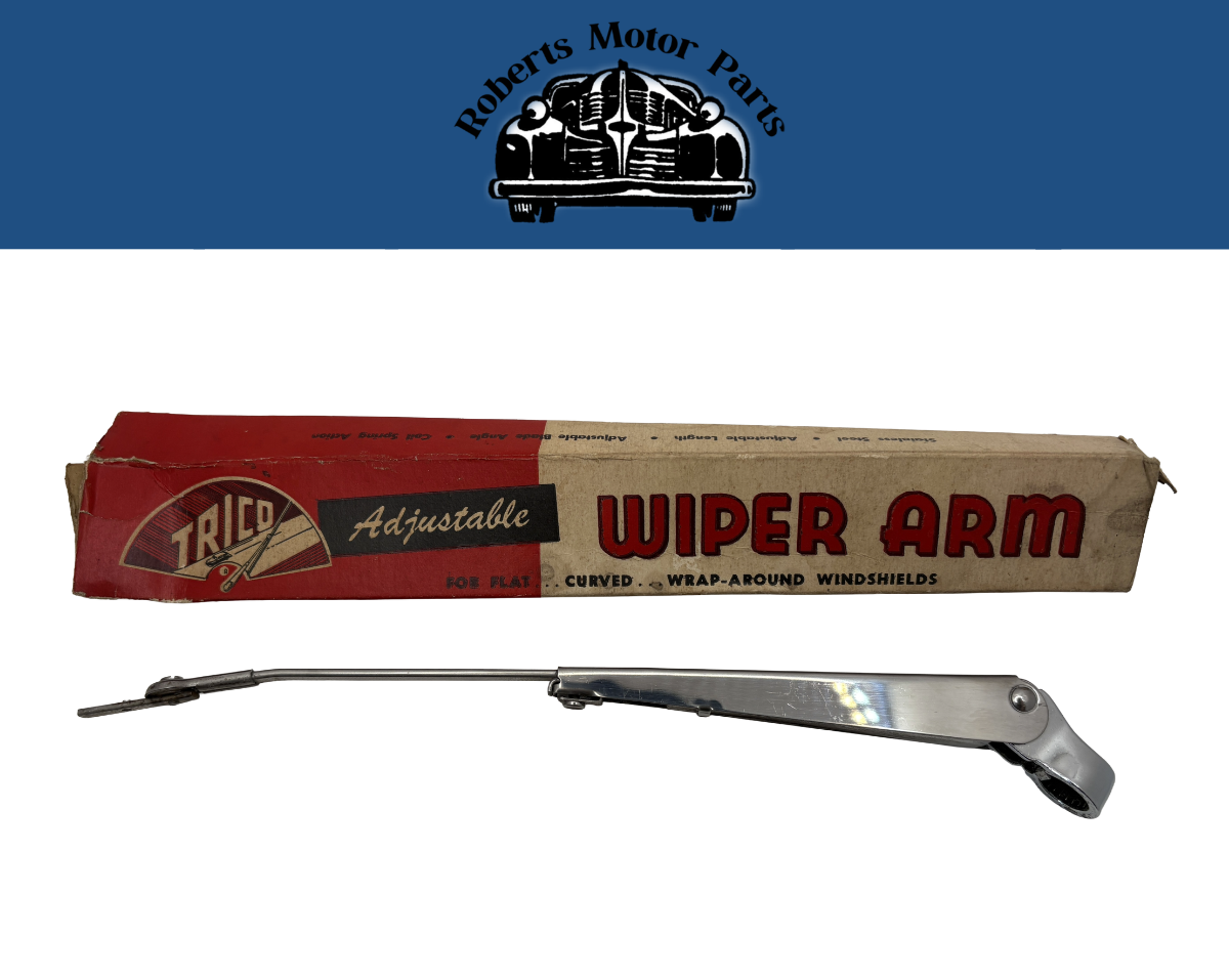 NORS Trico Adjustable Wiper Arm Polished Stainless For 1960-1973 Models #AL-150