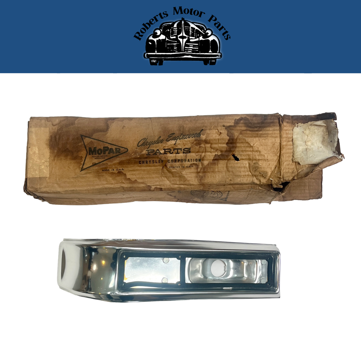 New Old Stock Right Lamp Housing for 1963 Chrysler & Valiant #2243052