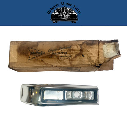 New Old Stock Right Lamp Housing for 1963 Chrysler & Valiant #2243052