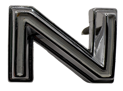 New Old Stock Mopar Quarter Panel Nameplate "N" 1968 Dodge Coronet #2840624