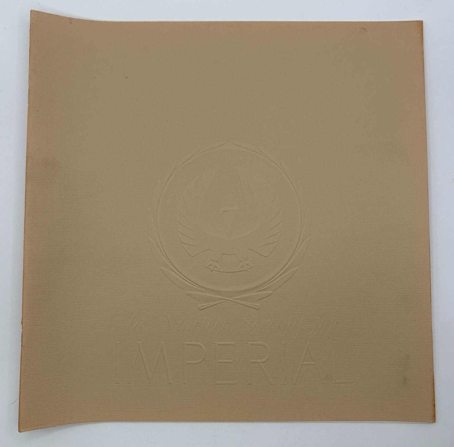 Original 1975 "The Nineteen Seventy-five Imperial" Sales Brochure 81-005-7077