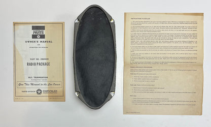 New Old Stock Radio Package for 1969 Plymouth Models Mopar #2884600