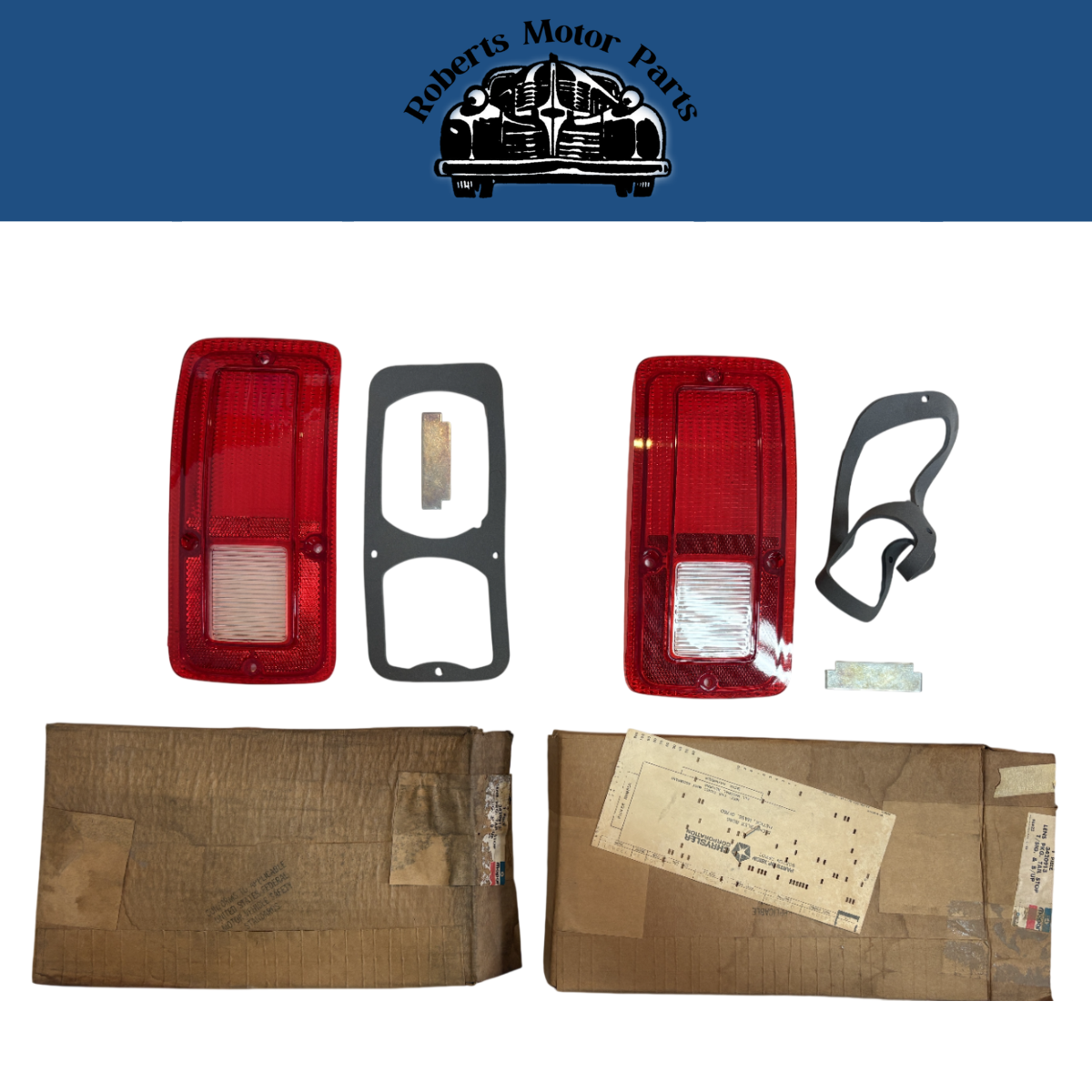 New Old Stock Tail Light Lens For 1970-1977 Dodge Truck B Series Van #3420913
