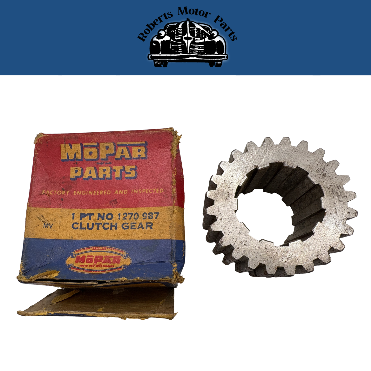 New Old Stock Transmission Clutch Gear For 1948-51 Dodge Truck Models #1270987