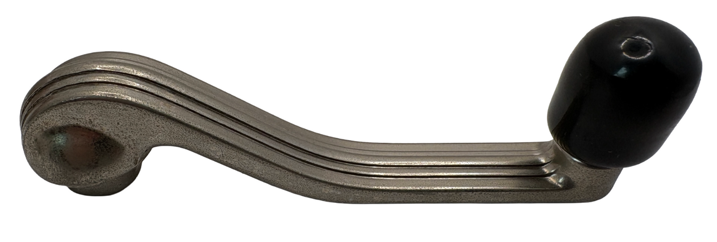 New Old Stock Window Handle w/ Black Knob For 1937-1950 Mopar Models #1277048