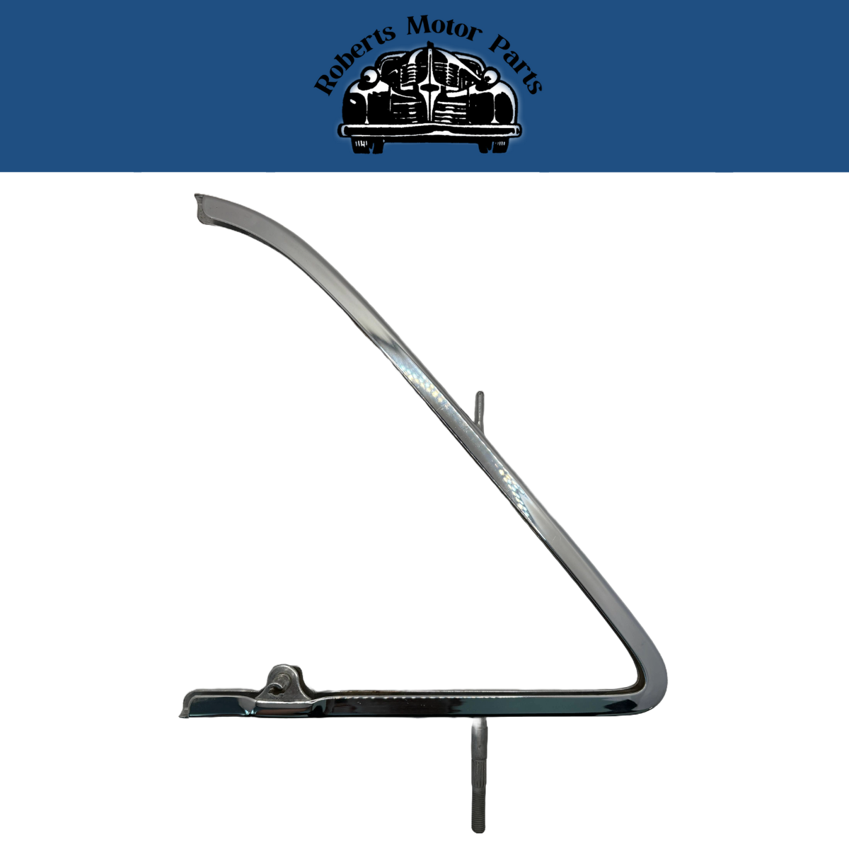 New Old Stock LH Front Door Vent Wing Window 49-52 Dodge DeSoto Models #1309135