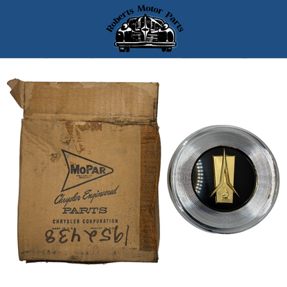 New Old Stock Right Quarter Panel Medallion For 1959 Plymouth Models #1952438