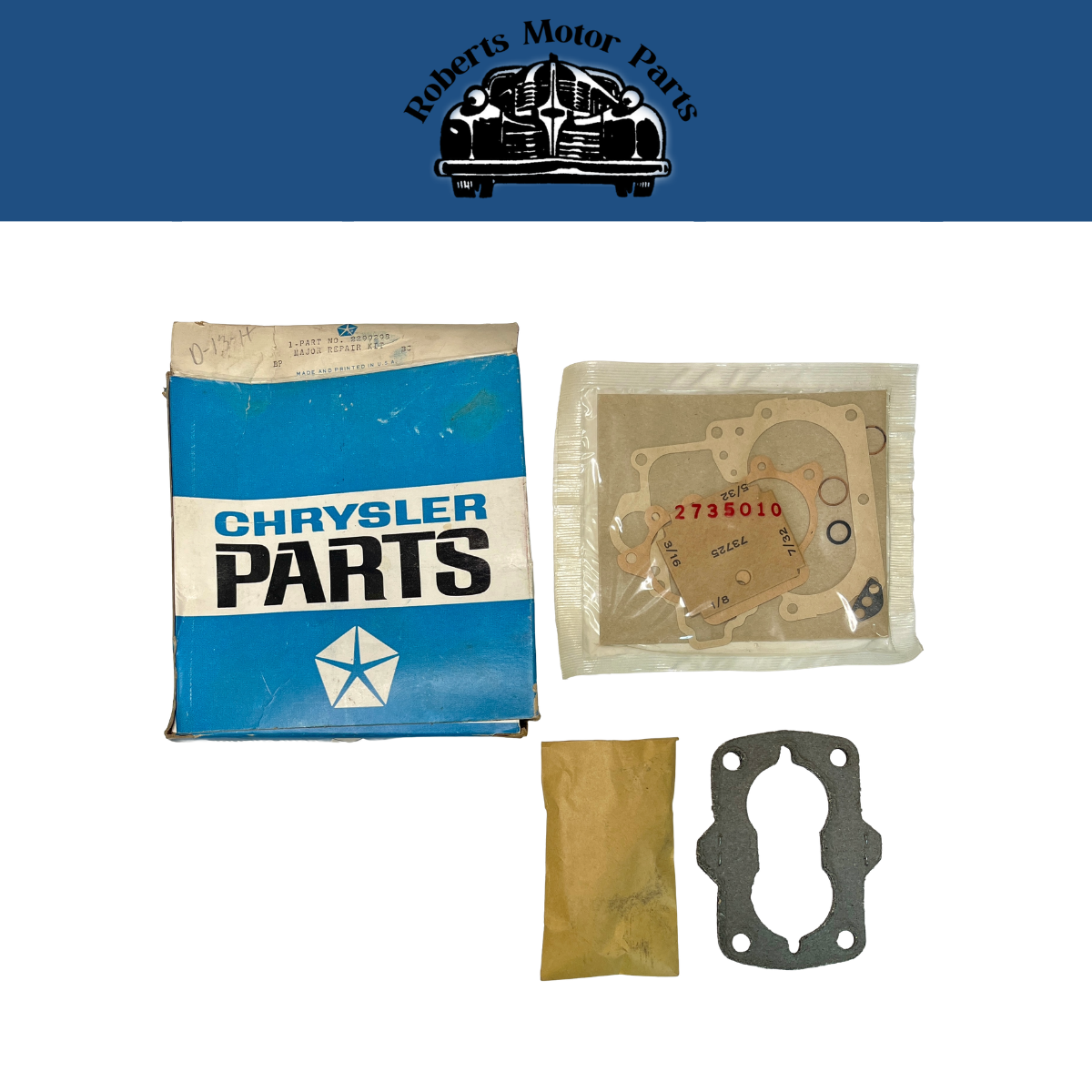 New Old Stock Carburetor Major Repair Kit For 1963-1968 Dodge Truck #2299298