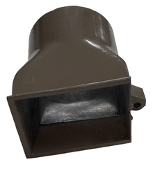 New Old Stock Windshield Defroster Outlet For 1941-48 Chrysler Dodge #864927B