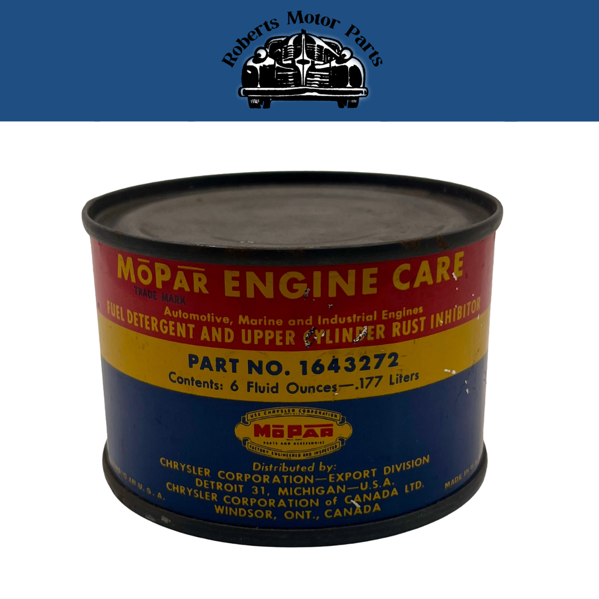 New Old Stock Engine Care Can for All DPCD Models Mopar #1643272