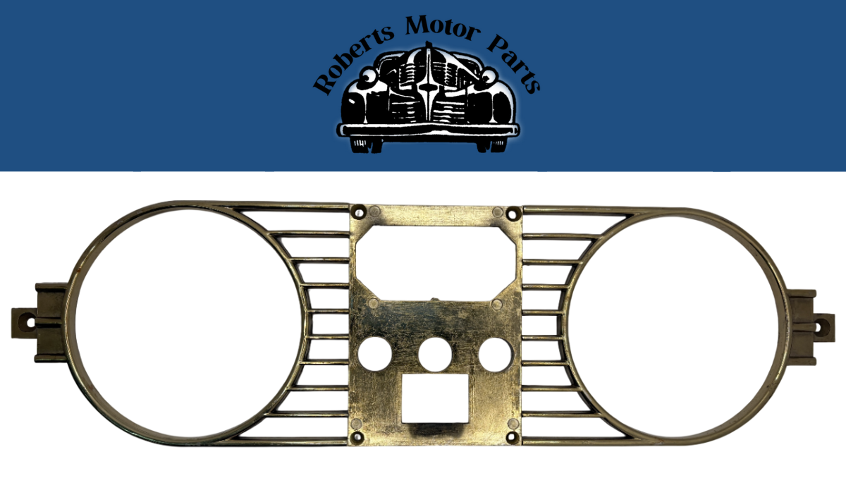 New Old Stock Speedometer Bezel For 1938 Plymouth P-5 P-6 Models Mopar #678330