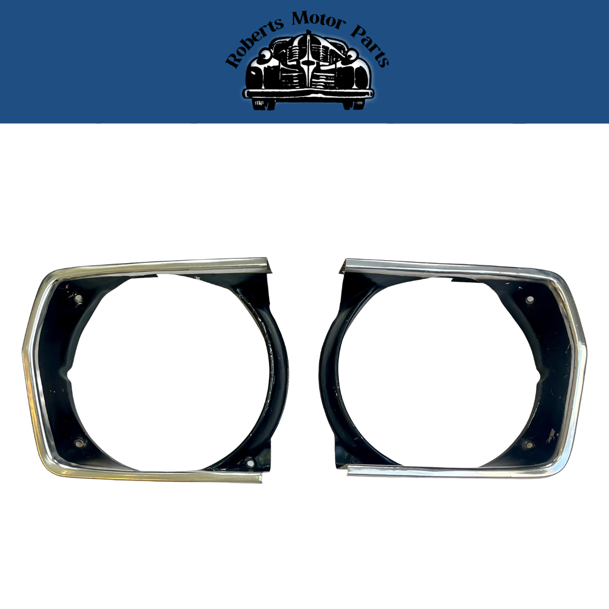 Used Old Stock Headlight Bezels for 1970-72 Duster, Scamp & Valiant Models Mopar