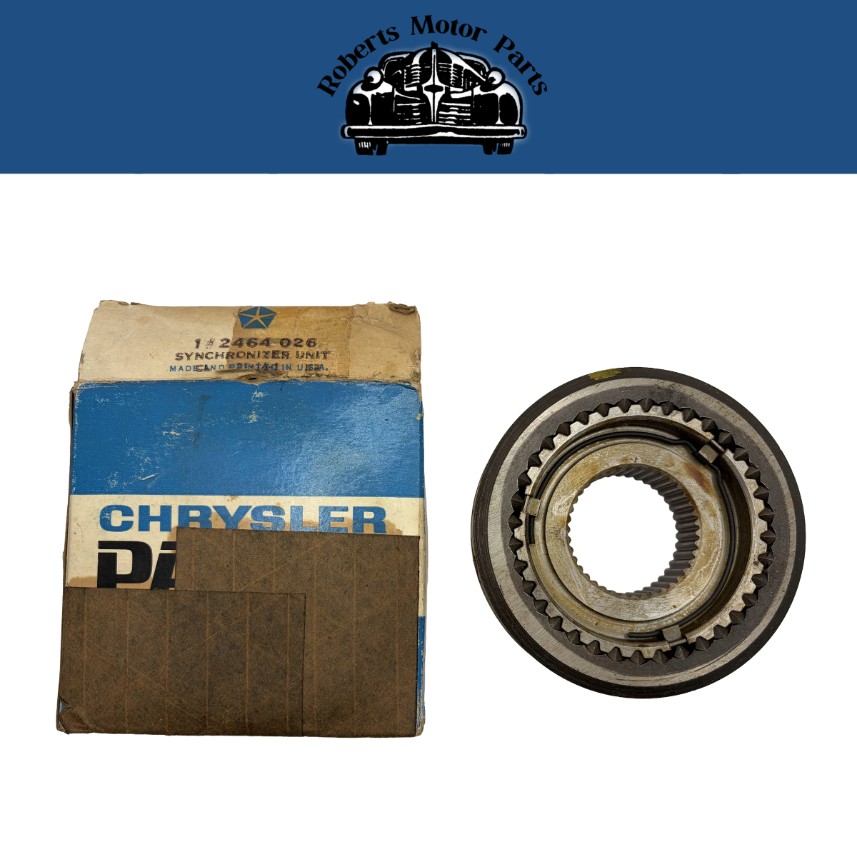 New Old Stock Trans 3rd & Direct Synchronizer Clutch Gear 1964 Mopar V8 #2464026