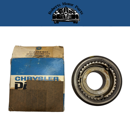 New Old Stock Trans 3rd & Direct Synchronizer Clutch Gear 1964 Mopar V8 #2464026