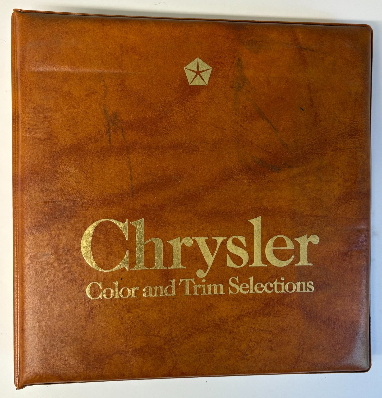Original 1982 Chrysler Color and Trim Selector