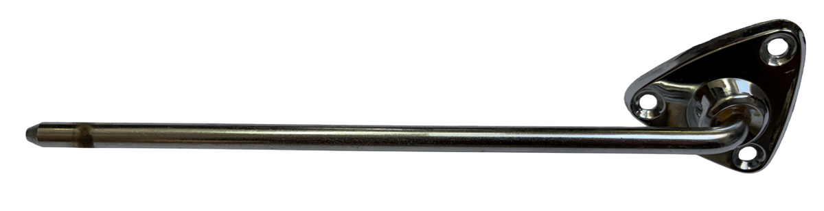 New Old Stock Right Chrome Visor Arm & Bracket For 1962-1963 Mopar #2292894
