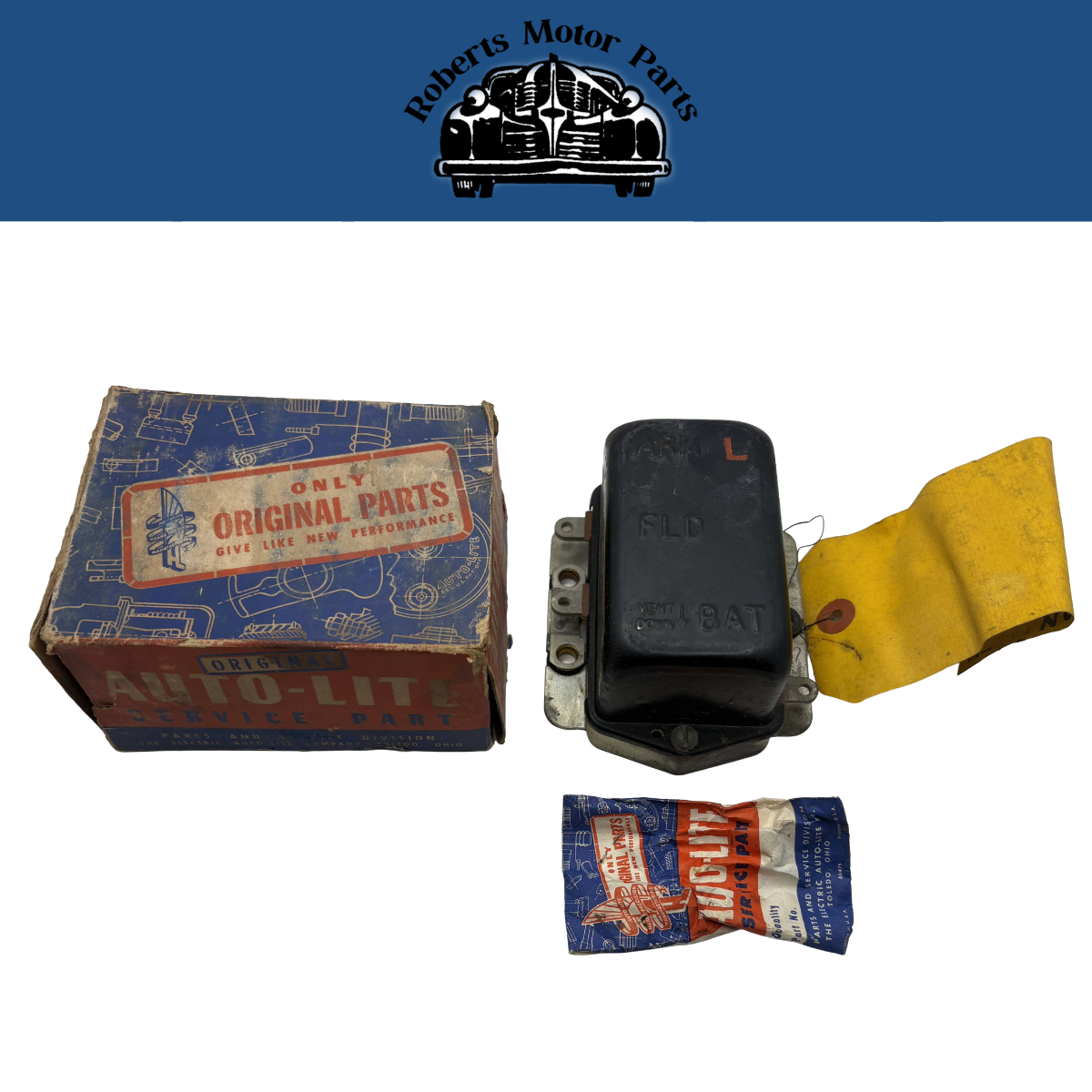 New Old Stock Mopar Voltage Regulator For 1949-1955 55 Amp #1343122