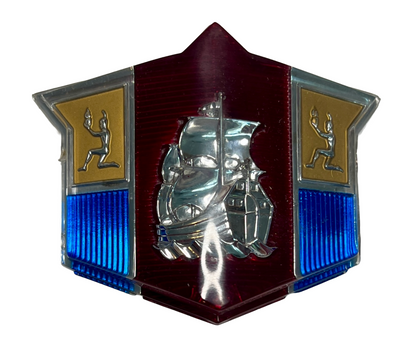 New Old Stock Hood Medallion for All 1949 Plymouth Models #1299362