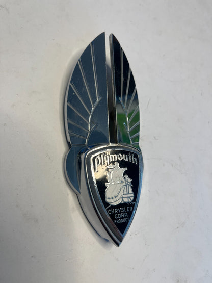 New Old Stock Grill Ornament for 1932-1936 Plymouth Models #634492