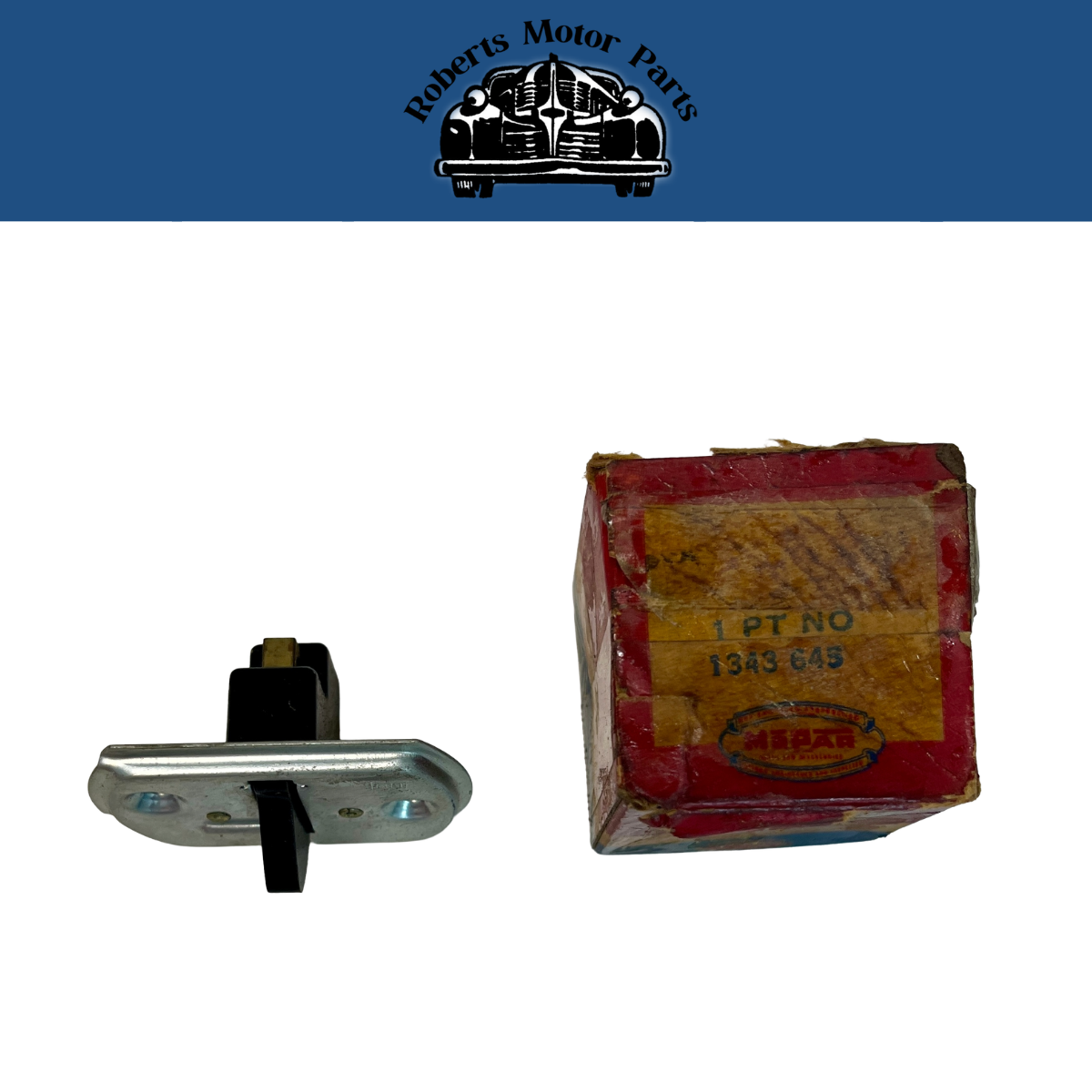 New Old Stock Left Door Jamb Interior Light Switch For 1949-1954 Mopar #1343645
