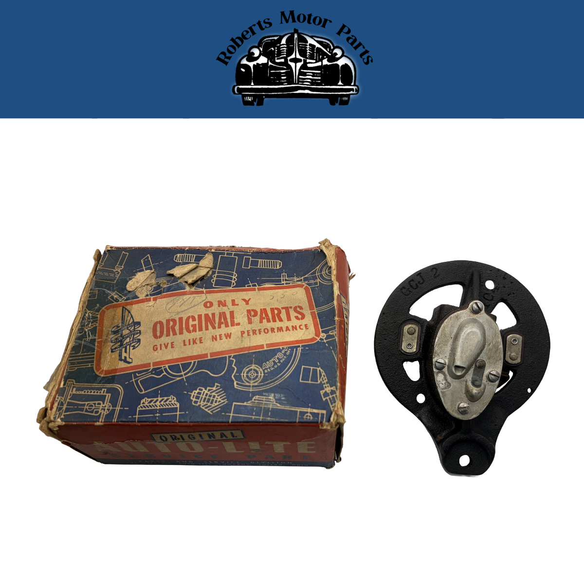New Old Stock Autolite Generator Commutator End Frame & Bushing For GDZ #860494