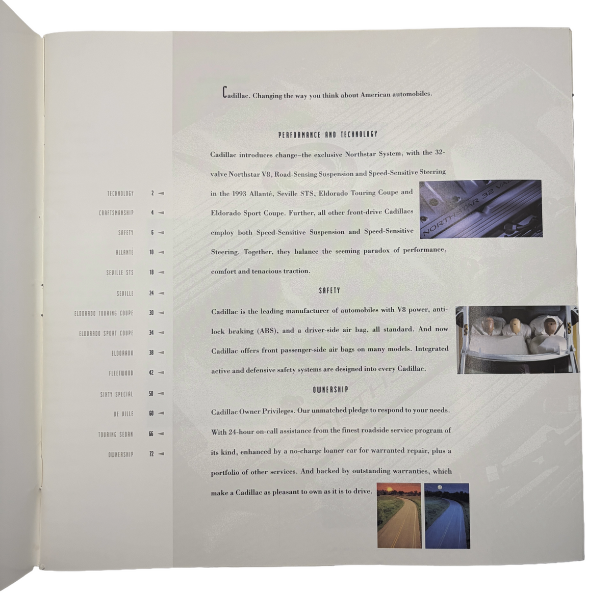 1993 Cadillac Full Line Sales Brochure Allante Seville STS Eldorado Fleetwood