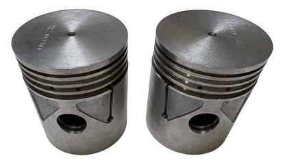 New Old Stock Mopar Piston Pair For 1939-1947 Dodge Truck 1/2 Ton #1241600
