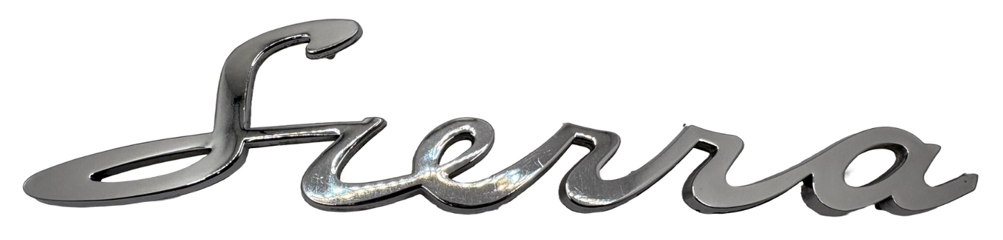 New Old Stock Custom Royal Suburban Custom Sierra Nameplate for 1958 #1834228