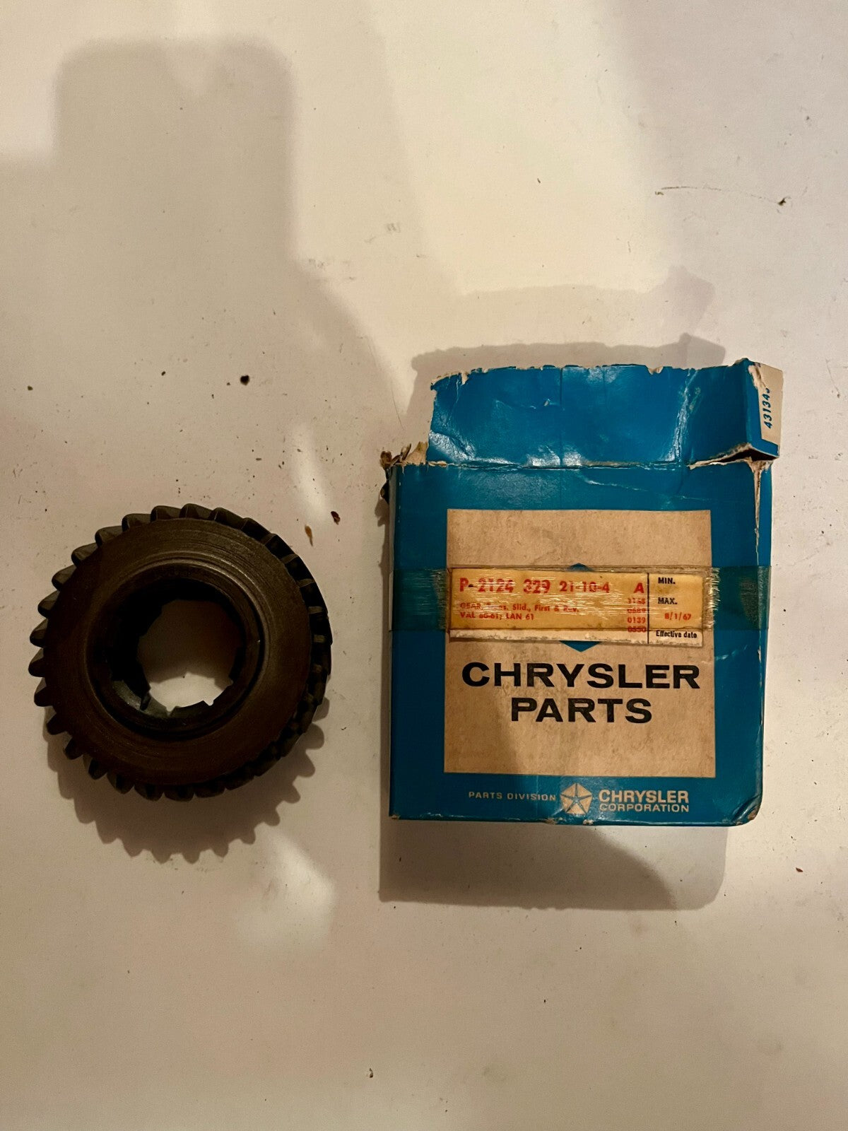 NOS Mopar Transmission First & Reverse Gear Some 1958-62 3 Speed Manual #2124329