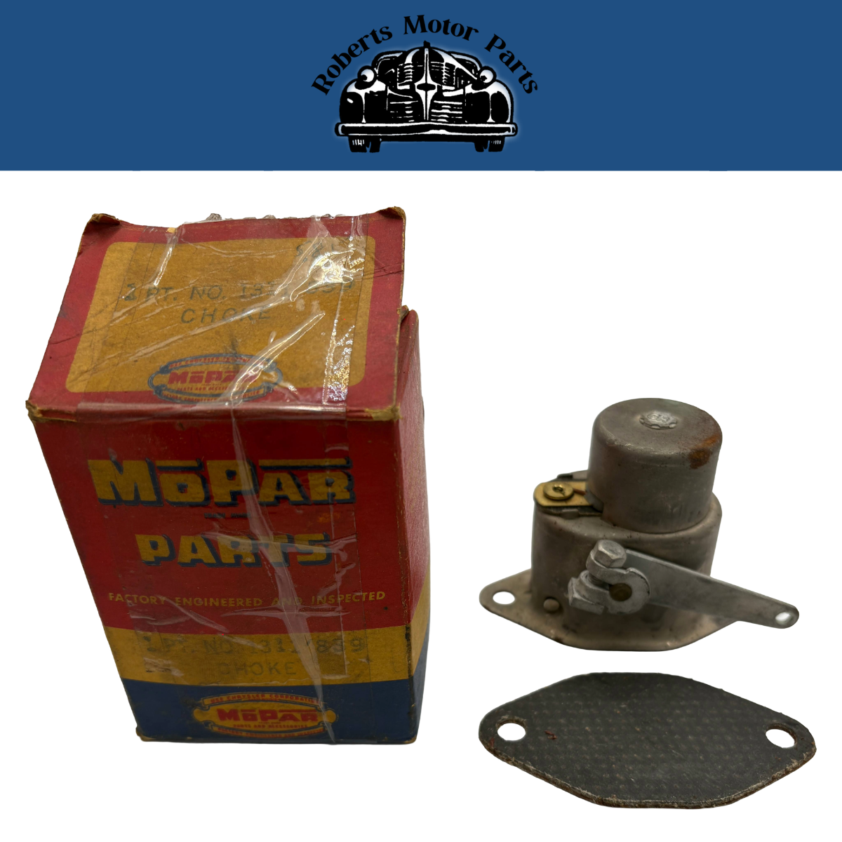 New Old Stock Sisson Carb Choke For 1949-54 Mopar Models #1311839