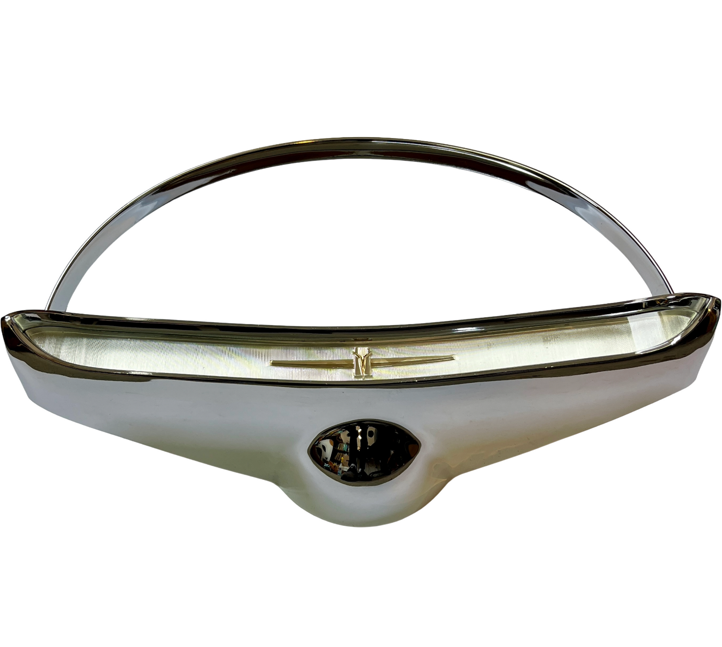 New Old Stock Horn Ring & Ornament for 1960 Plymouth Models #1948650