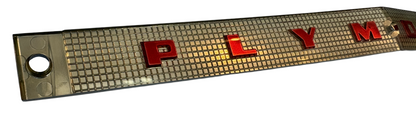 New Old Stock Grille Center Plymouth Nameplate For 1954 Plymouth Models #1494701
