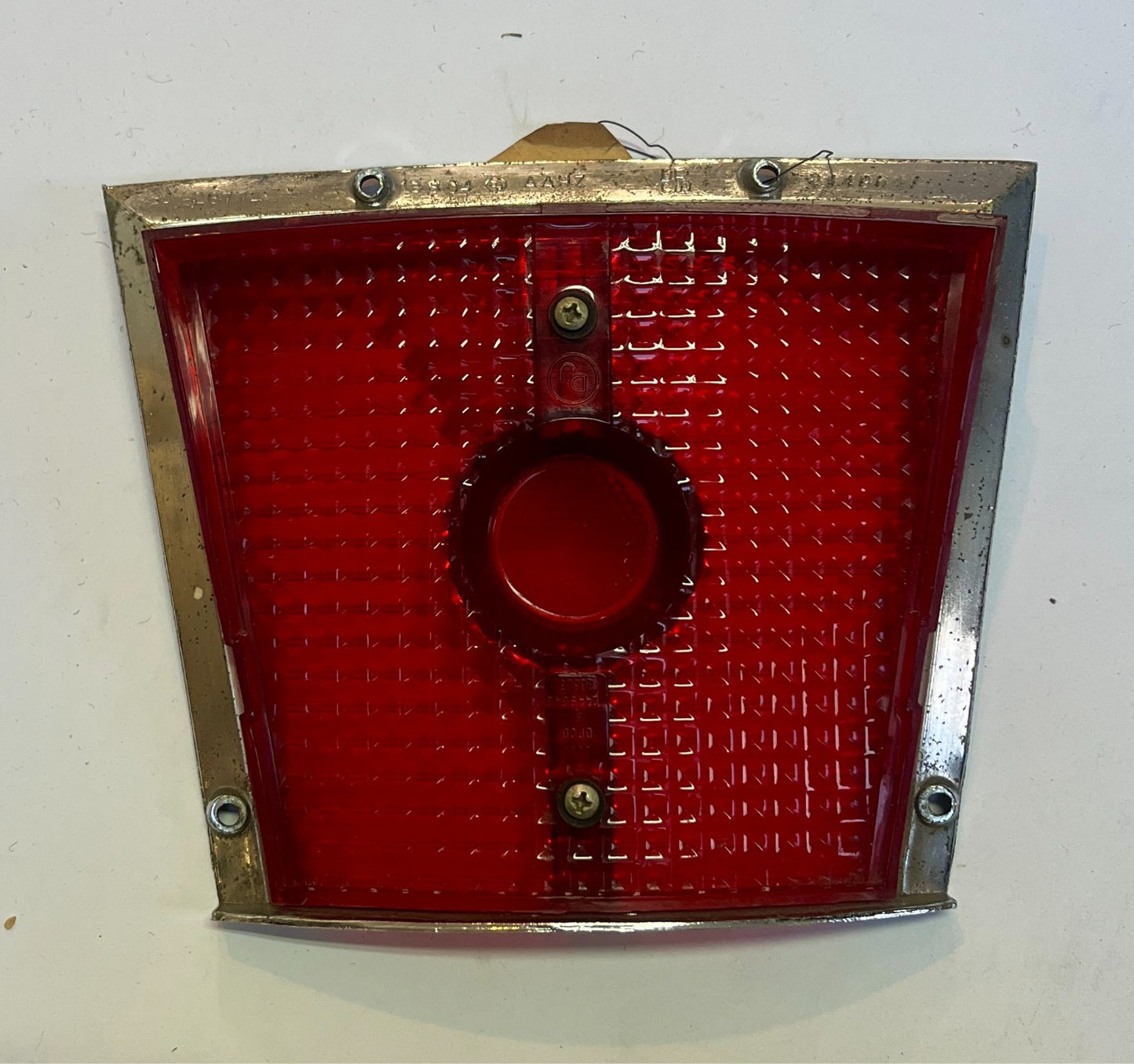 Used Old Stock Taillight Lens & Bezel for 1965 Dodge Wagons #2449647